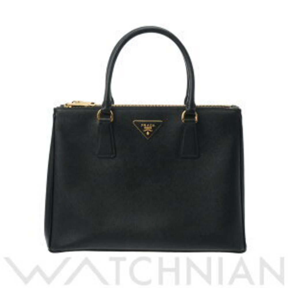 Prada Galleria Bag Black Saffiano Leather Handbag